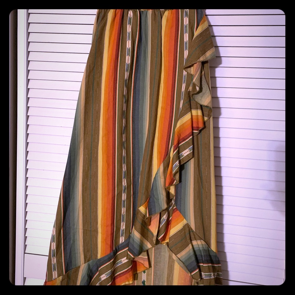 Women’s Classic serape fabric skirt in Mocha